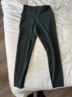 Crop Green Leggings